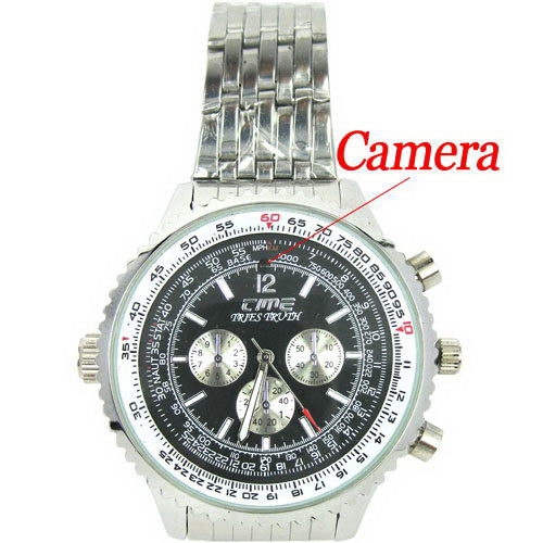 4GB HD DVR Watch-Digital Video Watch with Hidden Camera - Click Image to Close